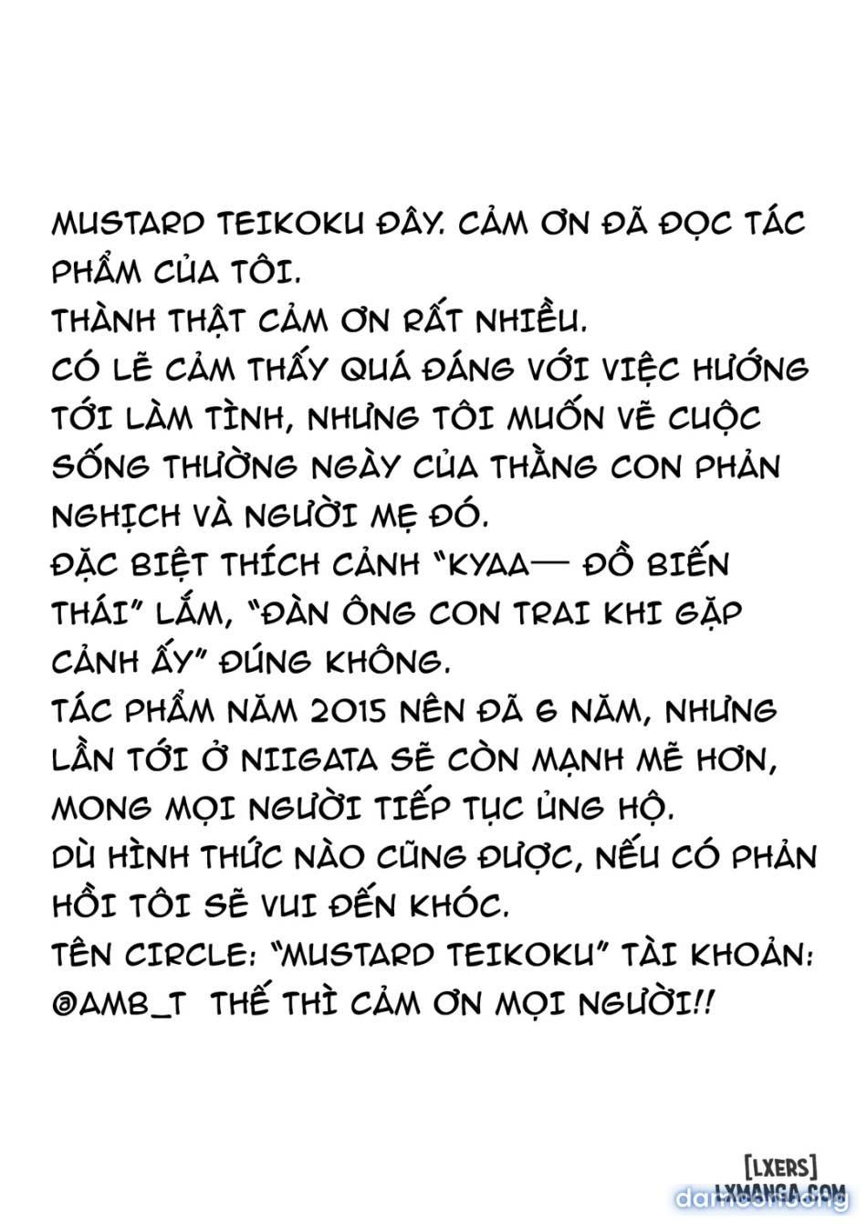 Không làm tình với mẹ thì sẽ không thoát ra được khỏi phòng 