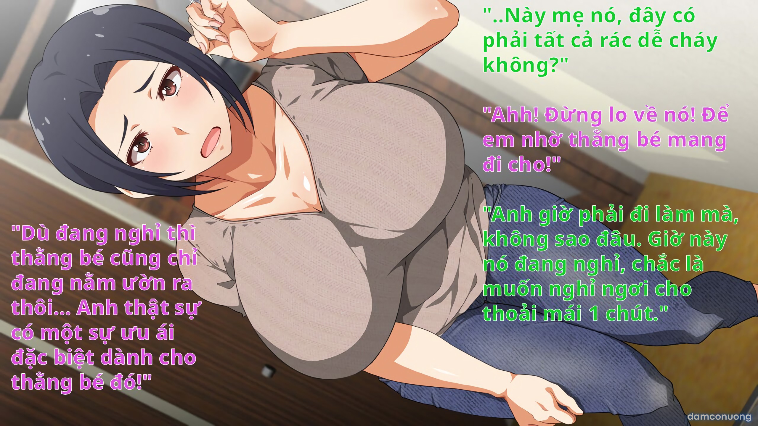 Hey! Are you listening to your Mom!? 