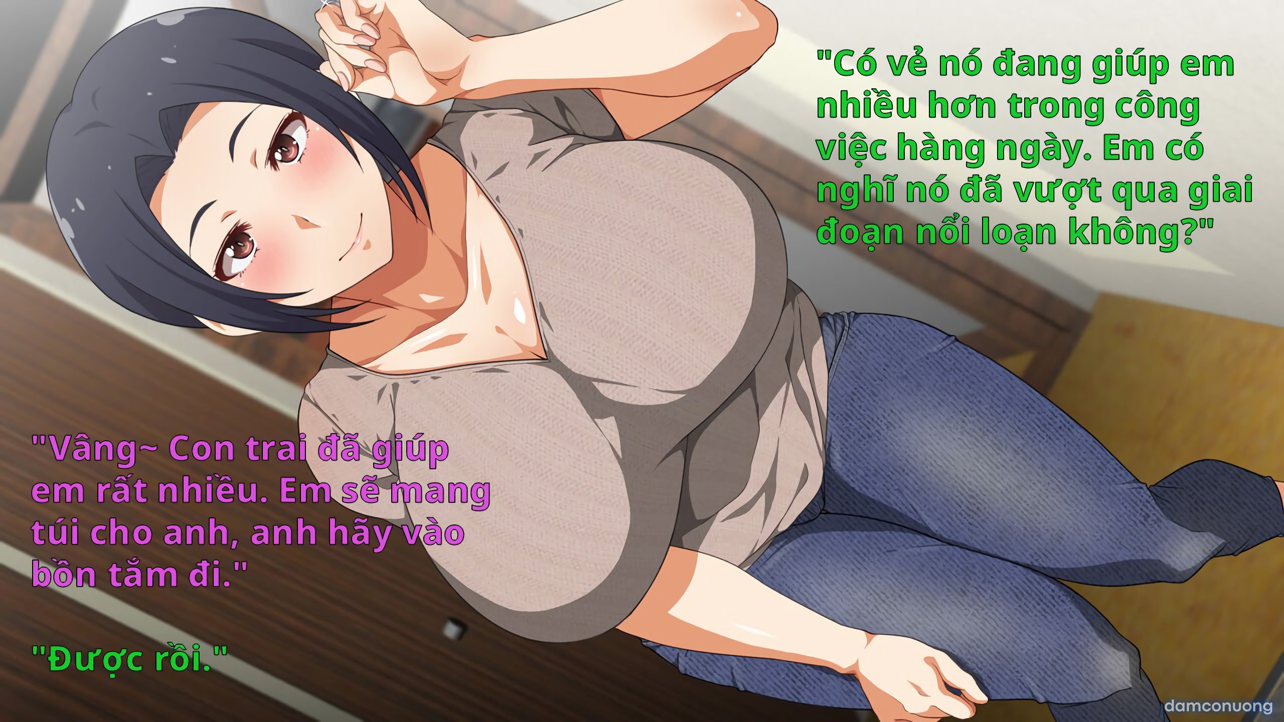 Hey! Are you listening to your Mom!? 