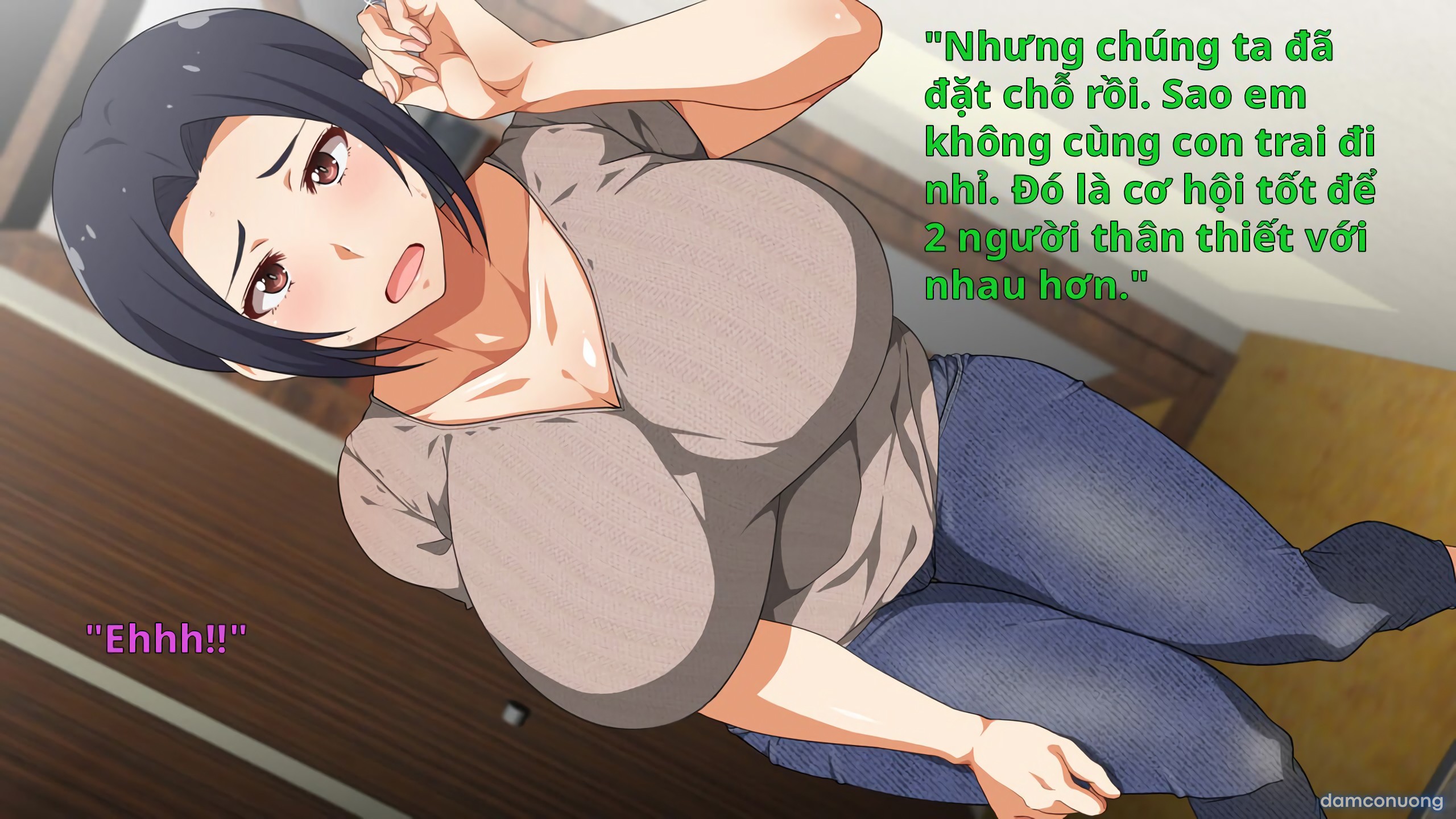Hey! Are you listening to your Mom!? 