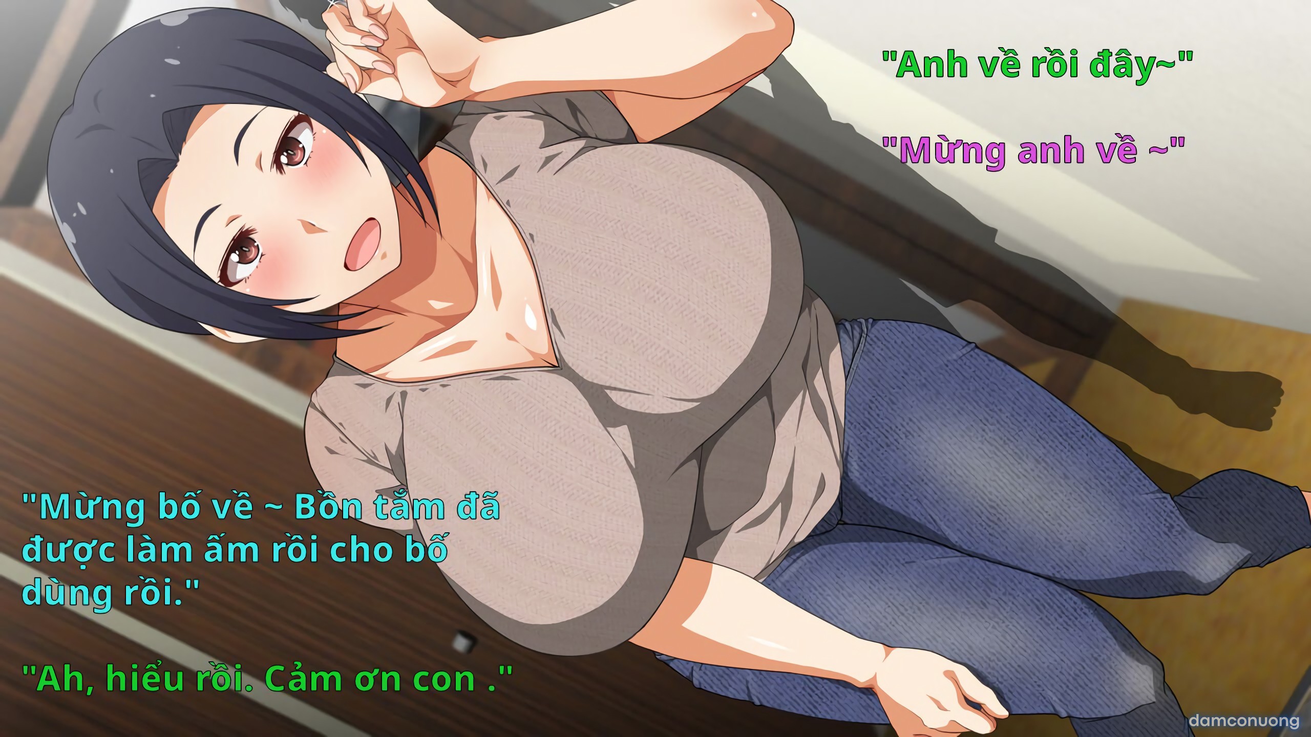 Hey! Are you listening to your Mom!? 