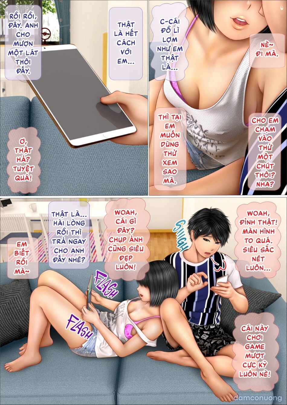 Làm thế nào mà đứa em gái tinh nghịch lại trở thành bạn tình của tôi 