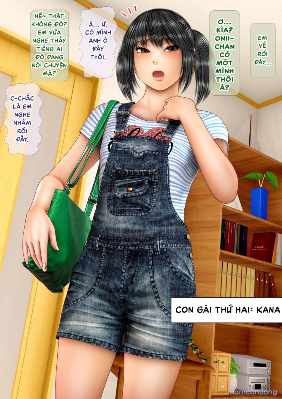 Làm thế nào mà đứa em gái tinh nghịch lại trở thành bạn tình của tôi 