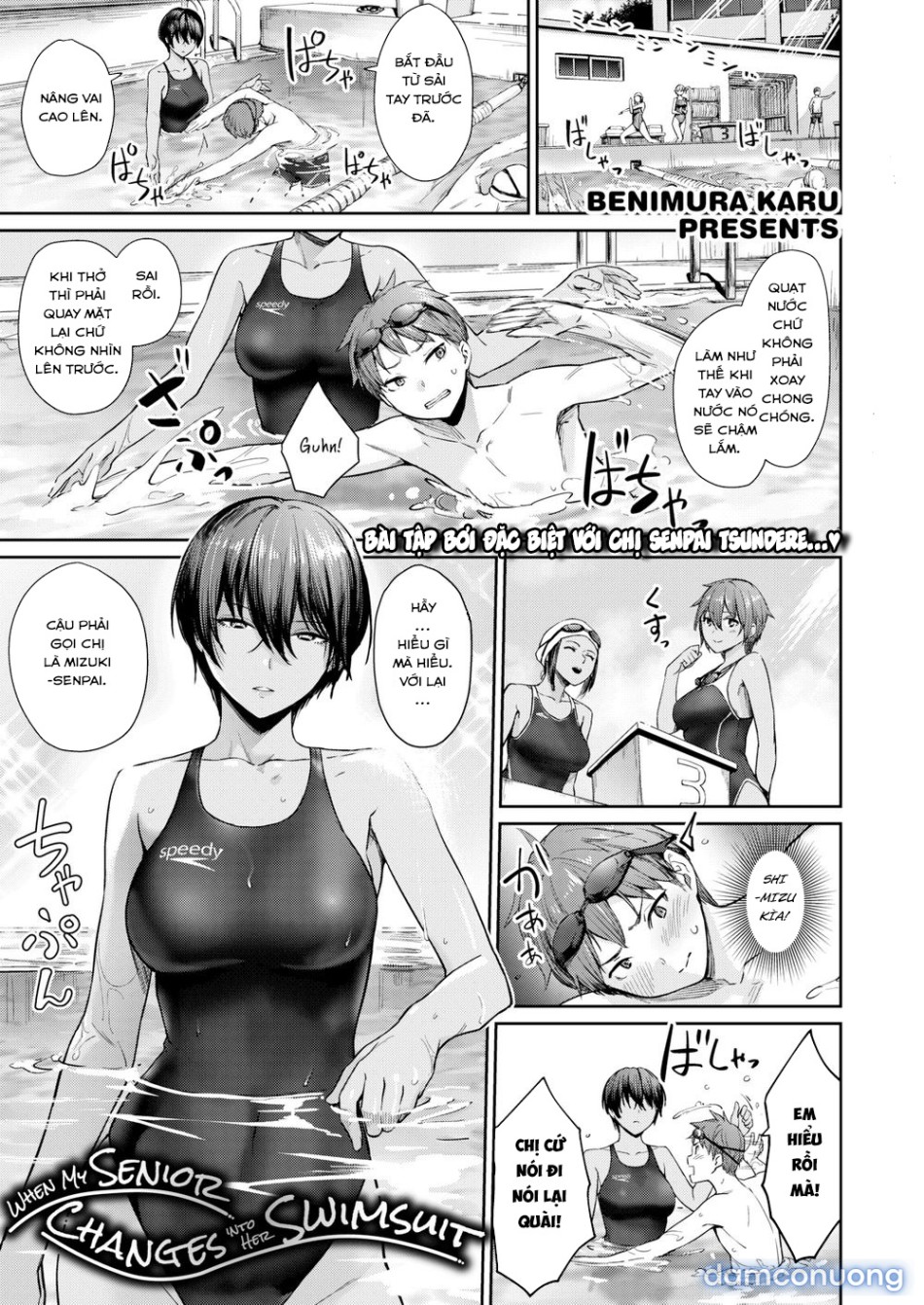 Chị Senpai Tsundere Đụ Thư Thái Nhóc Đàn Em! 