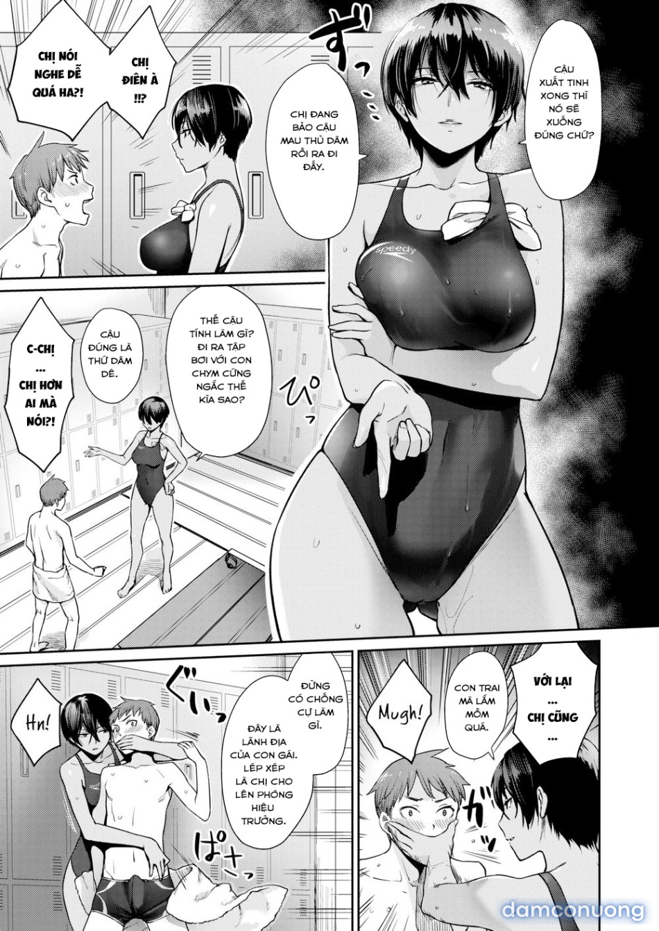 Chị Senpai Tsundere Đụ Thư Thái Nhóc Đàn Em! 