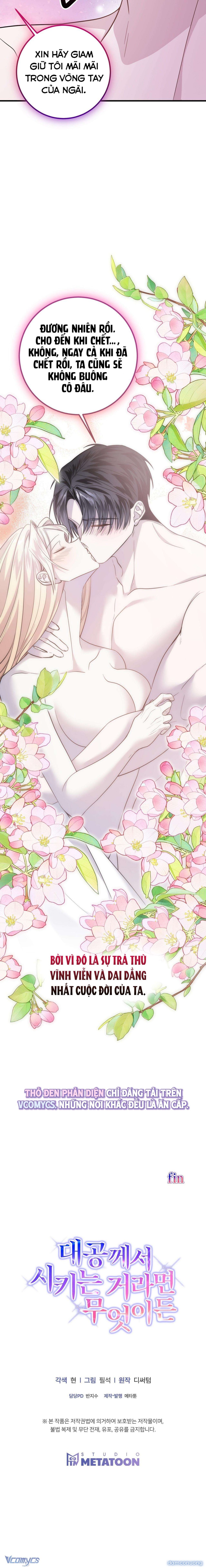 『18+』Tôi Sẽ Thực Hiện Mọi Mệnh Lệnh Của Đại Công Tước. 