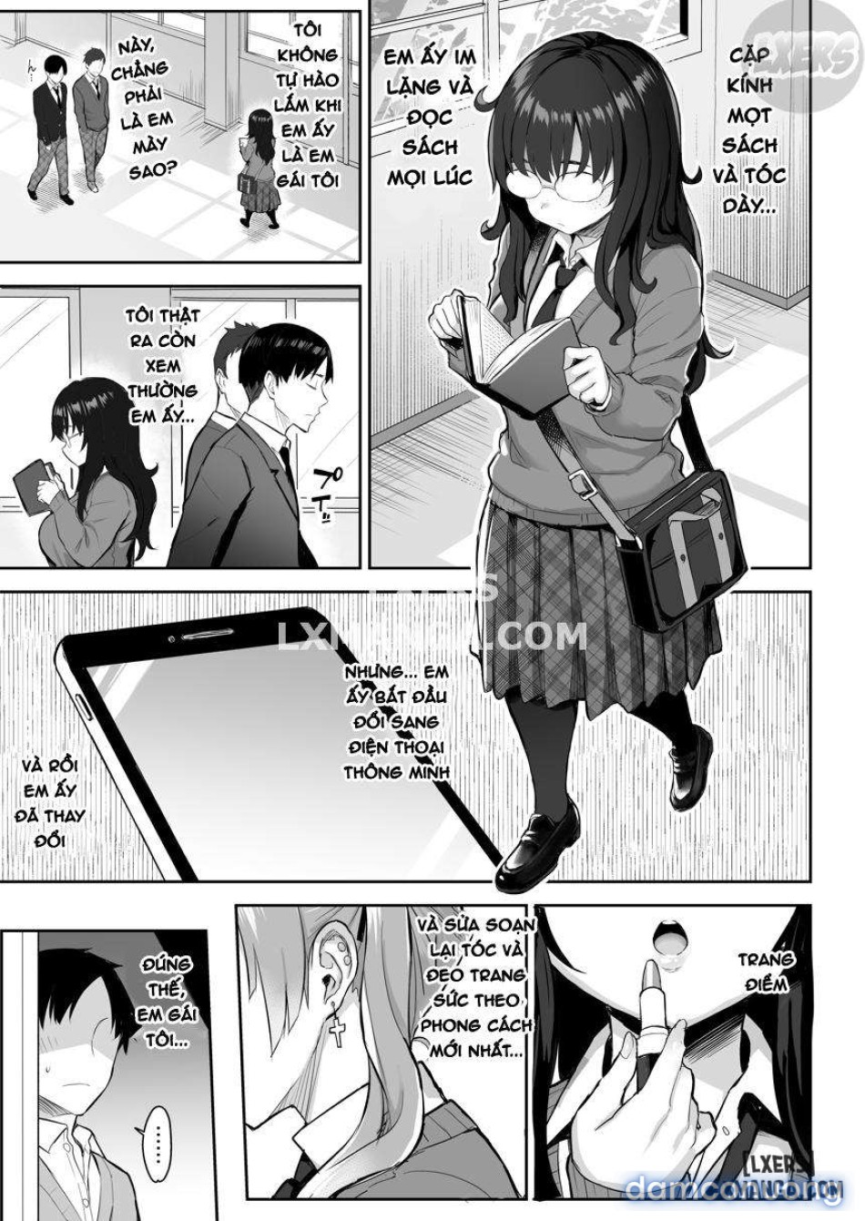Em gái hư hỏng ngực bự Incha trước đây quá gợi tình, Oni I-chan và mạng 