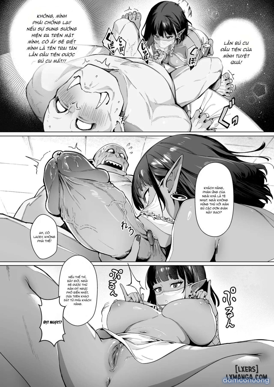 Yosei Shoukan 3-goushitsu Lacy ~Kasshoku Hada Elf o Shimei Shita Dotei Orc~ 1 