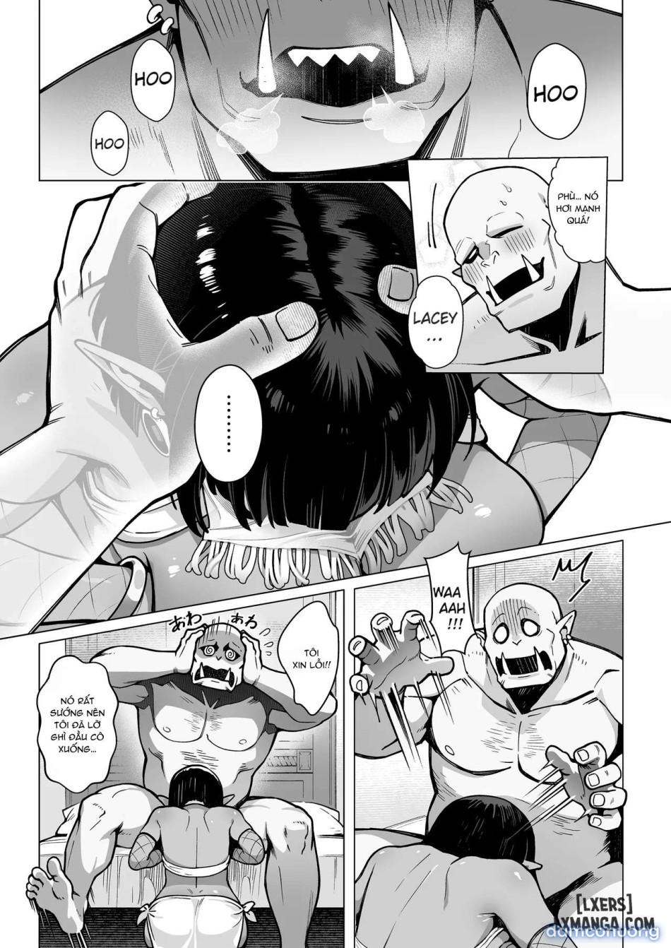 Yosei Shoukan 3-goushitsu Lacy ~Kasshoku Hada Elf o Shimei Shita Dotei Orc~ 1 