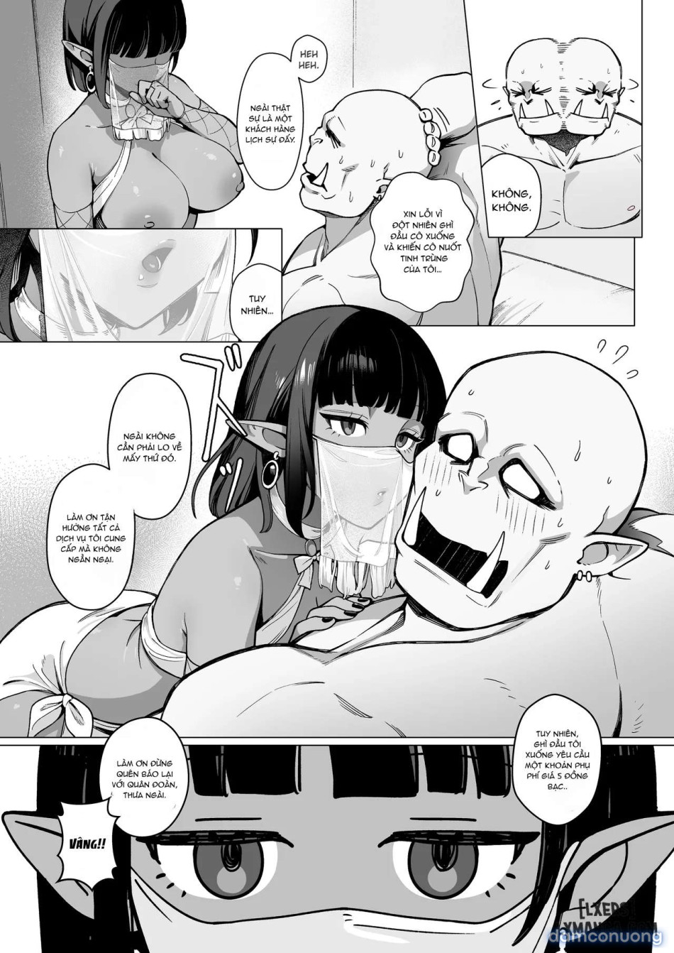 Yosei Shoukan 3-goushitsu Lacy ~Kasshoku Hada Elf o Shimei Shita Dotei Orc~ 1 