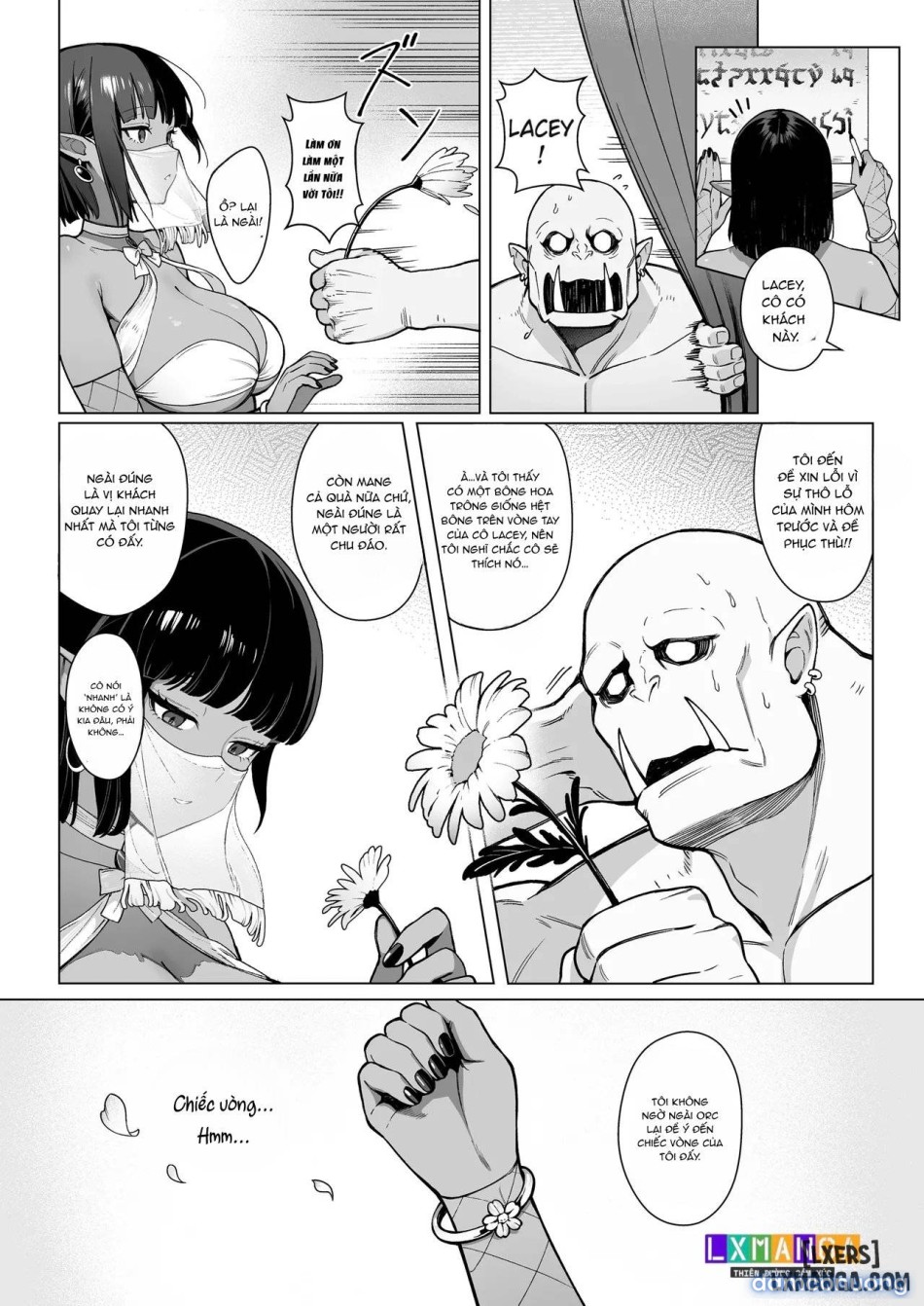 Yosei Shoukan 3-goushitsu Lacy ~Kasshoku Hada Elf o Shimei Shita Dotei Orc~ 1 