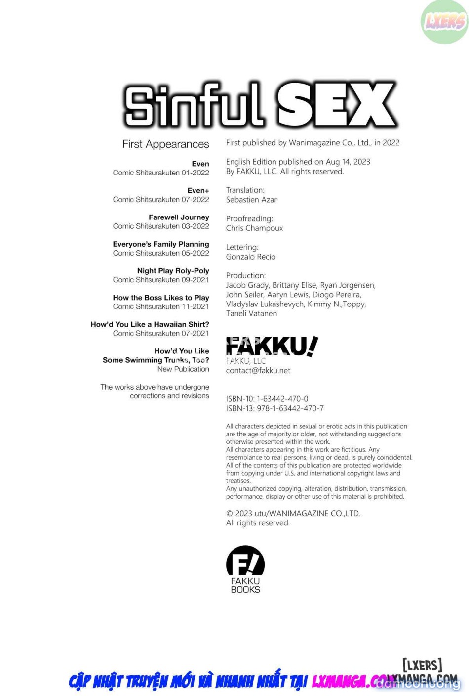 Sự Tội Lỗi Của Tình Dục 