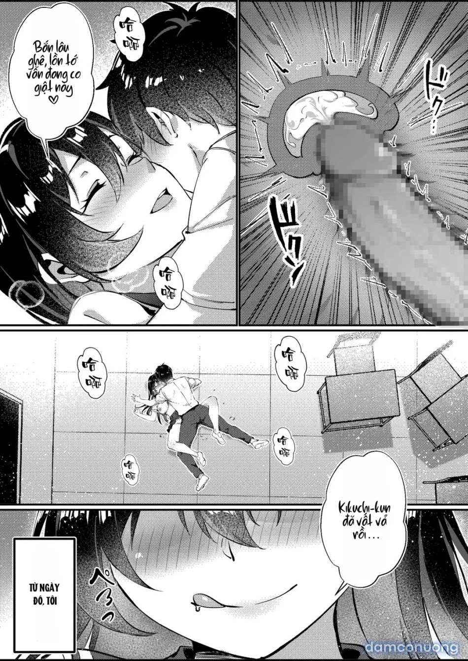 Kurokami Long no Seiso-kei Kyonyuu JK wa Jitsu wa Self-Irama Chijou datta 
