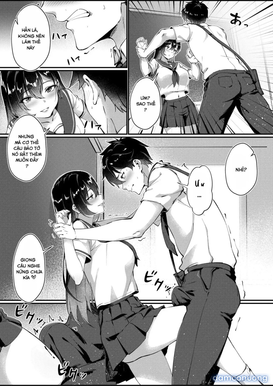 Kurokami Long no Seiso-kei Kyonyuu JK wa Jitsu wa Self-Irama Chijou datta 