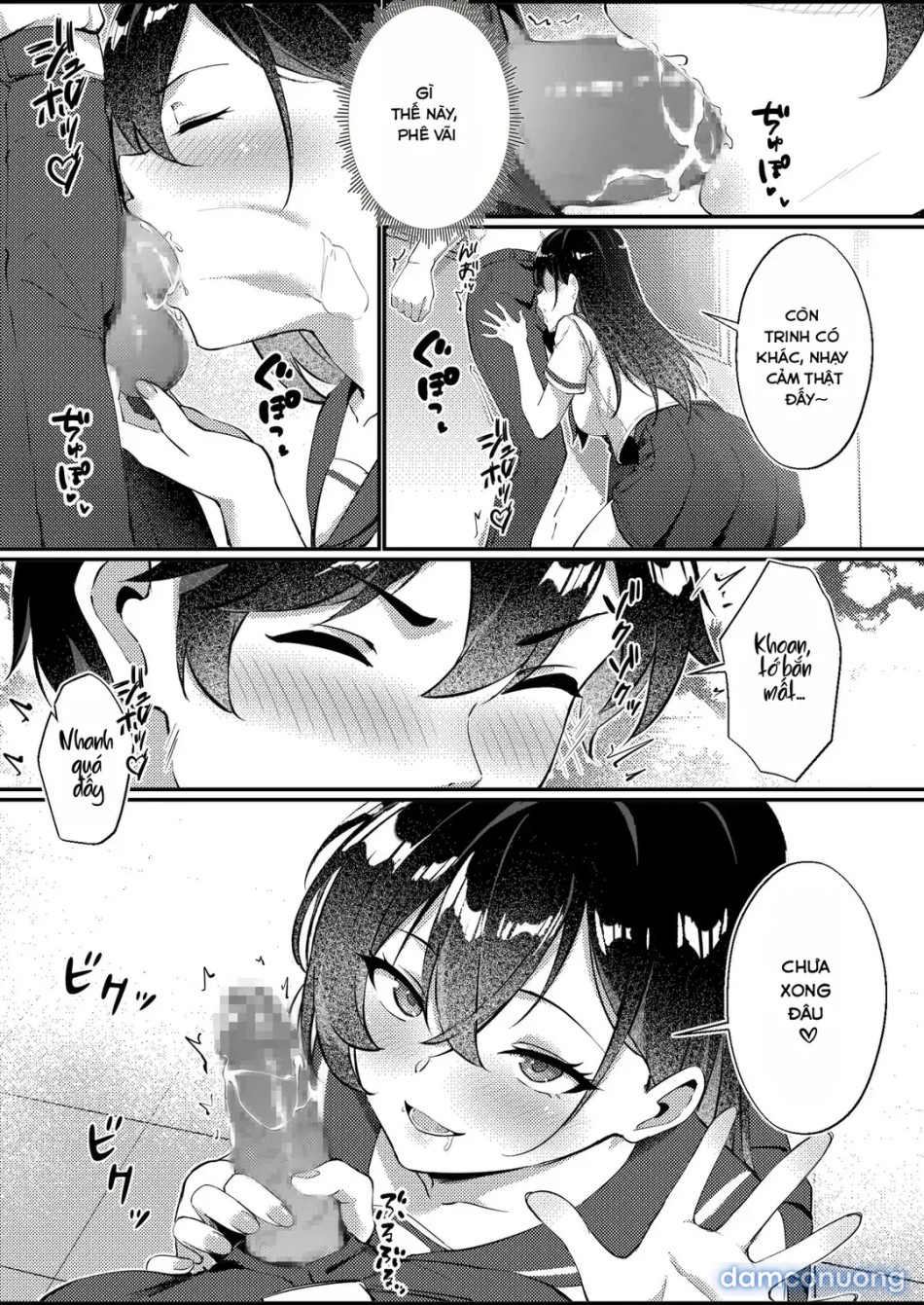 Kurokami Long no Seiso-kei Kyonyuu JK wa Jitsu wa Self-Irama Chijou datta 