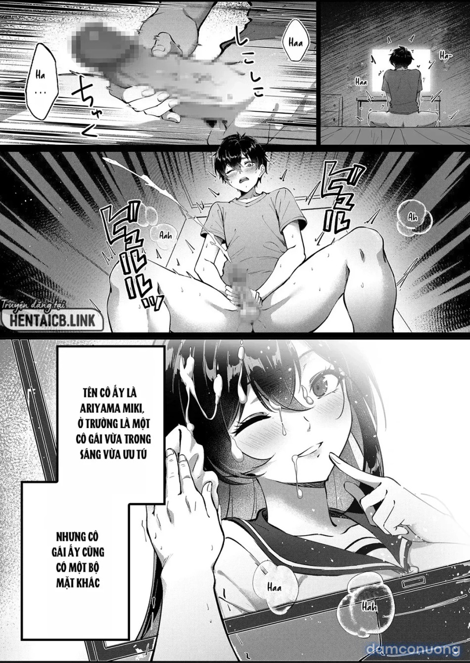 Kurokami Long no Seiso-kei Kyonyuu JK wa Jitsu wa Self-Irama Chijou datta 