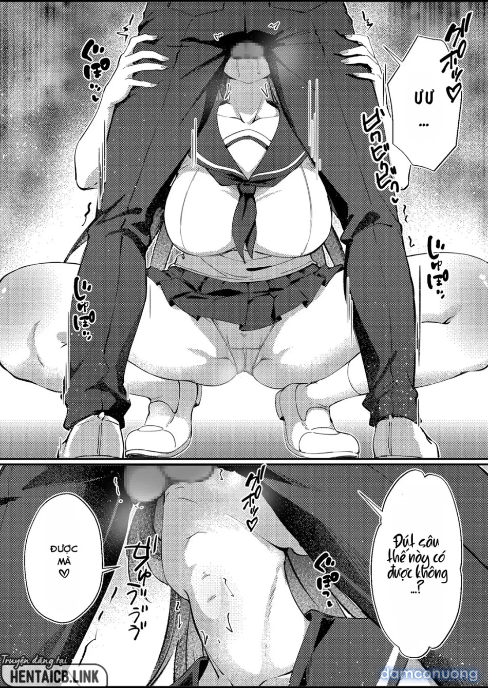 Kurokami Long no Seiso-kei Kyonyuu JK wa Jitsu wa Self-Irama Chijou datta 