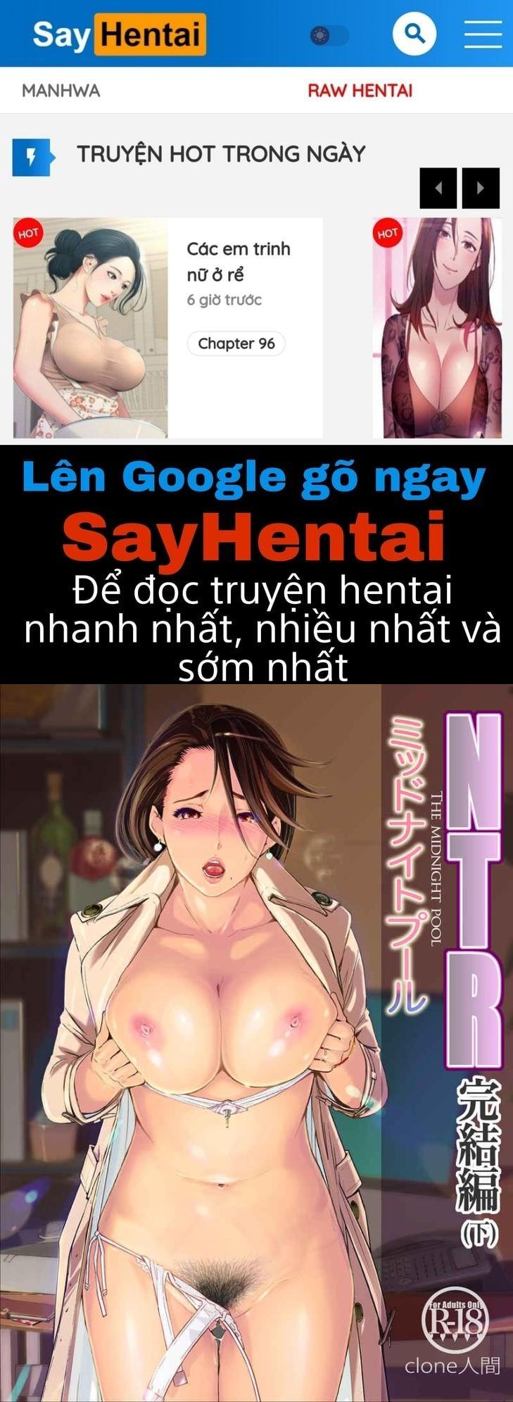 NTR nửa đêm ở hồ bơi 