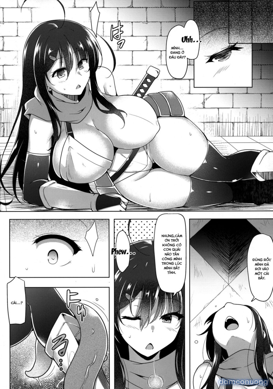 Nỗi đau của kiếm sĩ Futanari Shizuku 