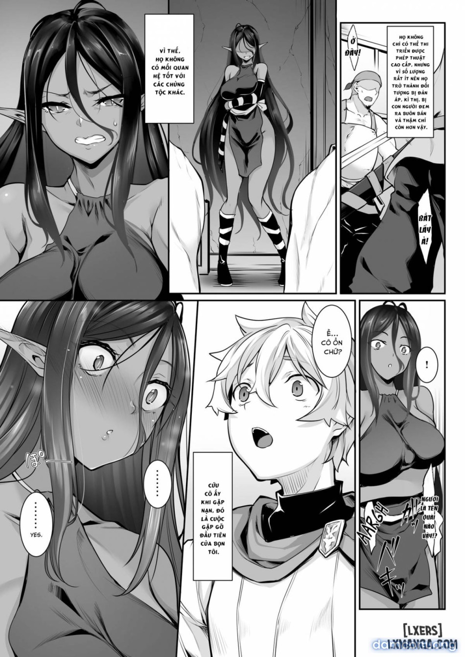 Chotto dake Ai ga Omoi Dark Elf ga Isekai kara Oikakete Kita 1 
