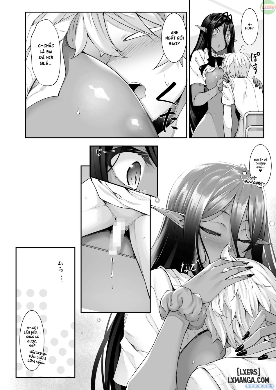 Chotto dake Ai ga Omoi Dark Elf ga Isekai kara Oikakete Kita 1 