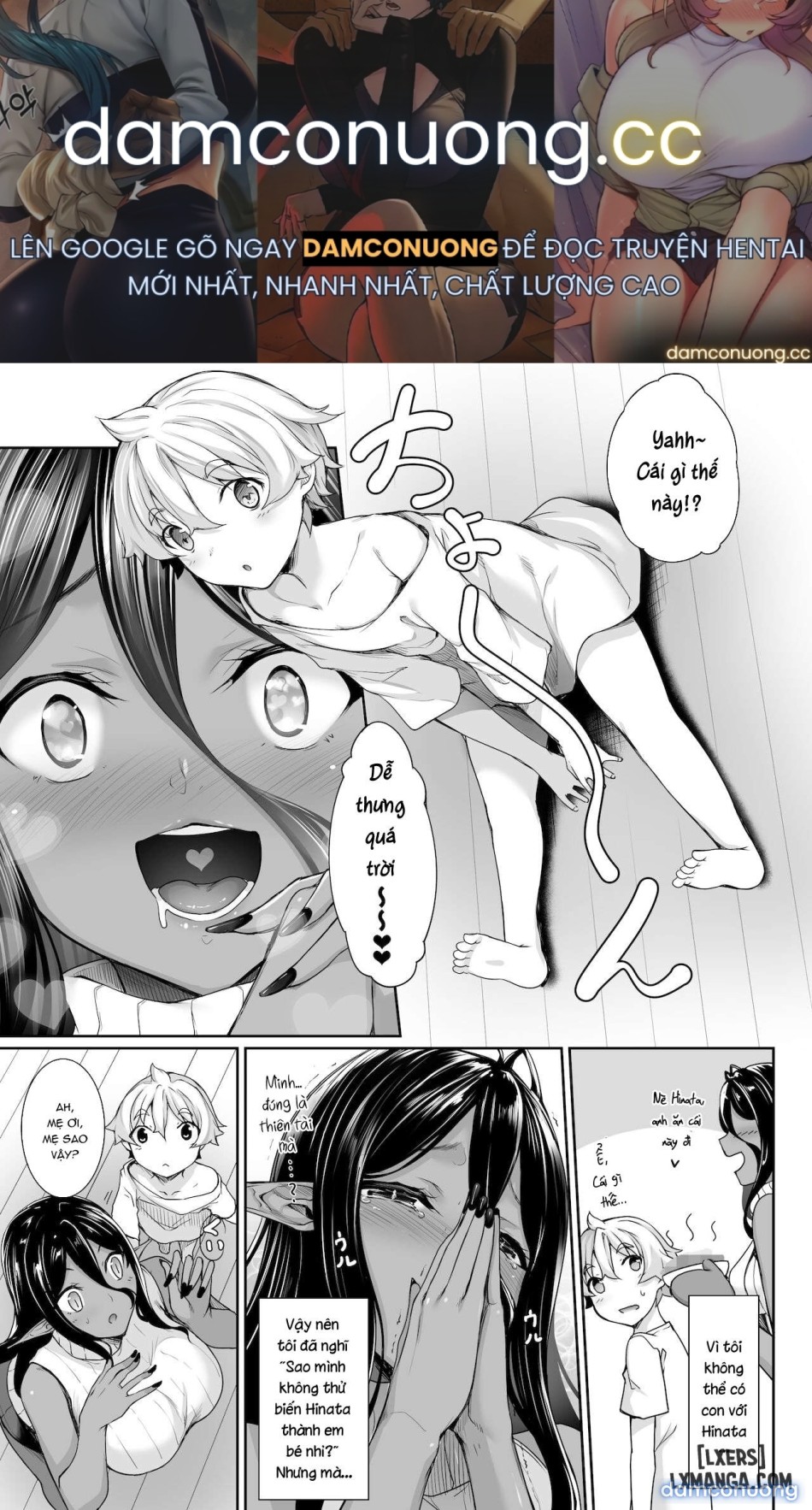 Chotto dake Ai ga Omoi Dark Elf ga Isekai kara Oikakete Kita 1 
