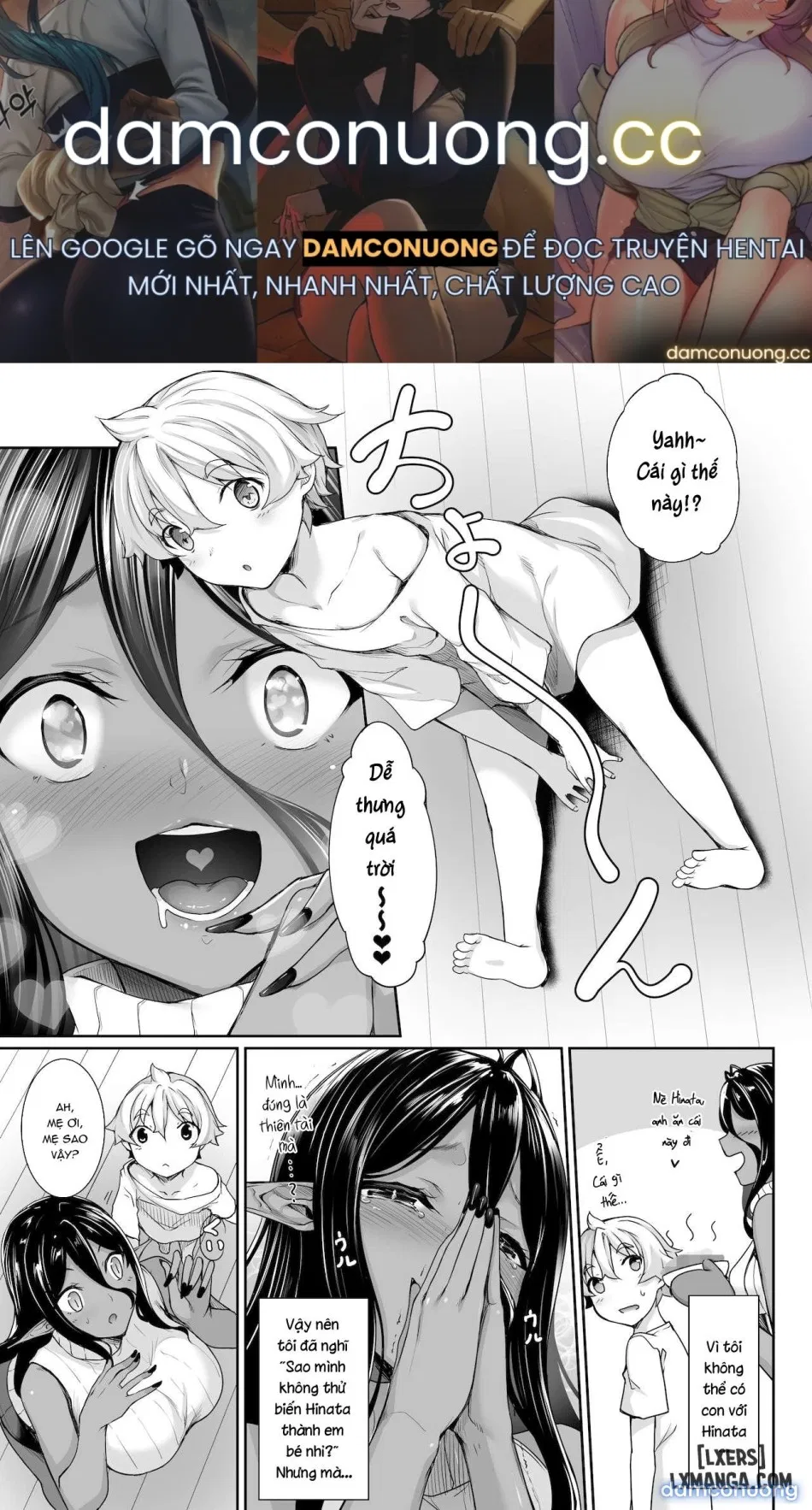 Chotto dake Ai ga Omoi Dark Elf ga Isekai kara Oikakete Kita 1 