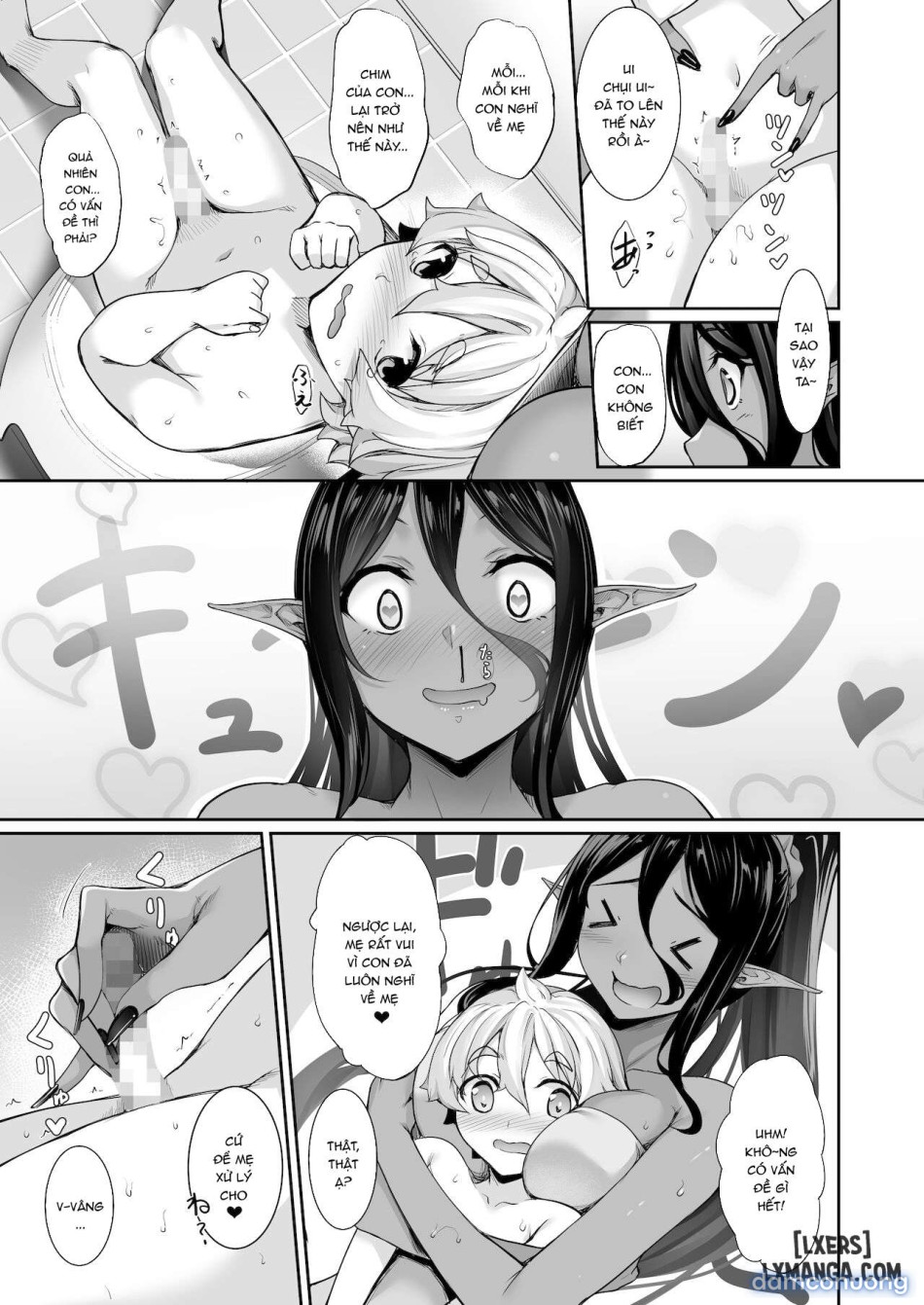 Chotto dake Ai ga Omoi Dark Elf ga Isekai kara Oikakete Kita 1 