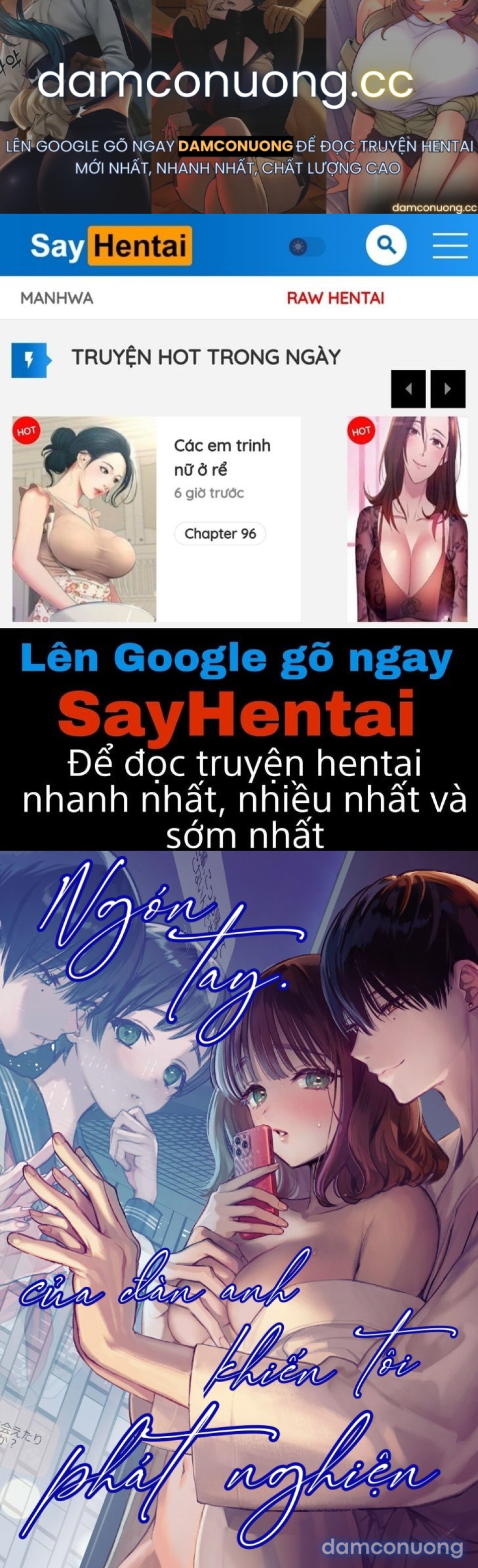 Ngón tay của đàn anh làm tôi phát nghiện 