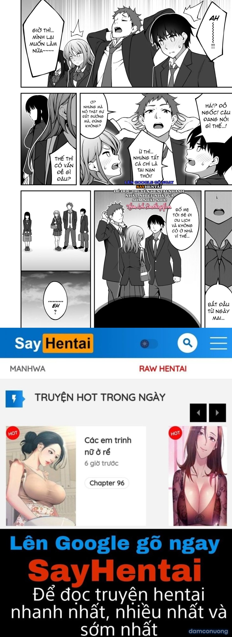Dụ dỗ nhóm nữ sinh từng người một 