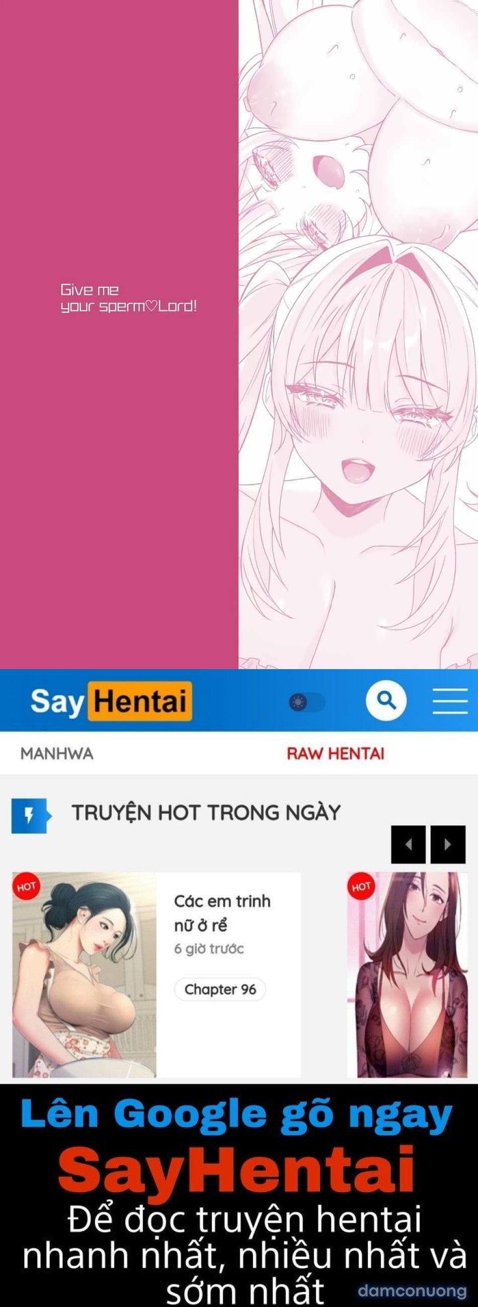 Chủ Nhân, Hãy Cho Thiếp Tinh Dịch! 