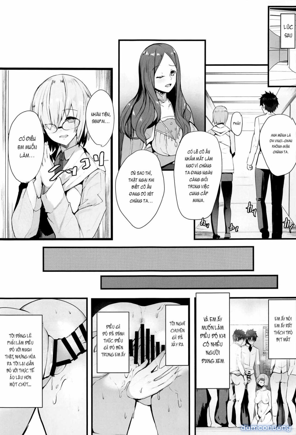 Cuộc Sống Học Đường Cùng Mash Tập 3_ Chương Hentai Khi Ngủ 