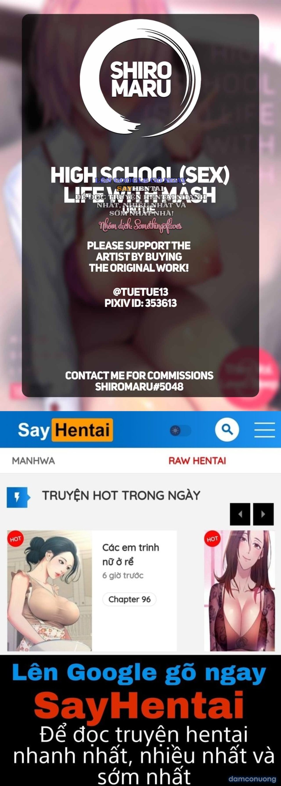 Cuộc Sống Học Đường Cùng Mash Tập 3_ Chương Hentai Khi Ngủ 