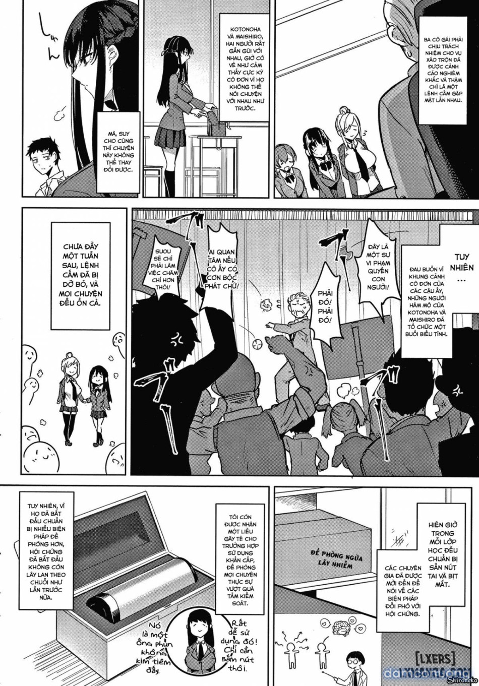 Shoshika Taisaku de Kyonyuu JK wa Hatsujouyaku de Seikyouiku Shimasu♪ 