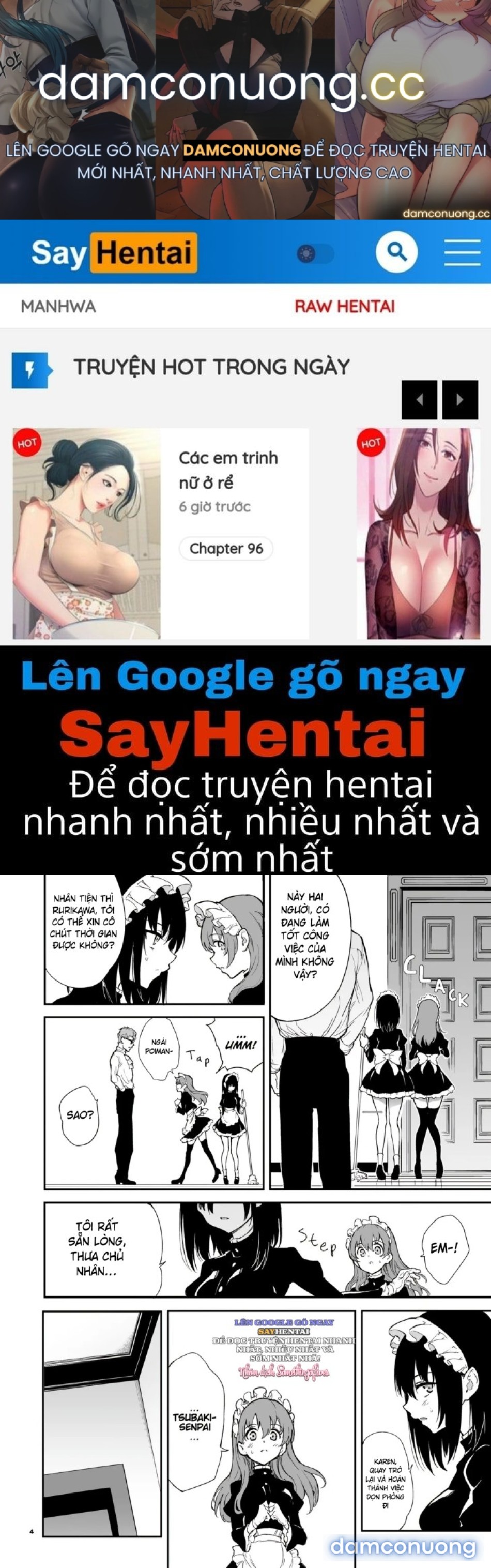 Giáo dục hầu gái_ Quý tộc sa ngã Rurikawa Tsubaki 