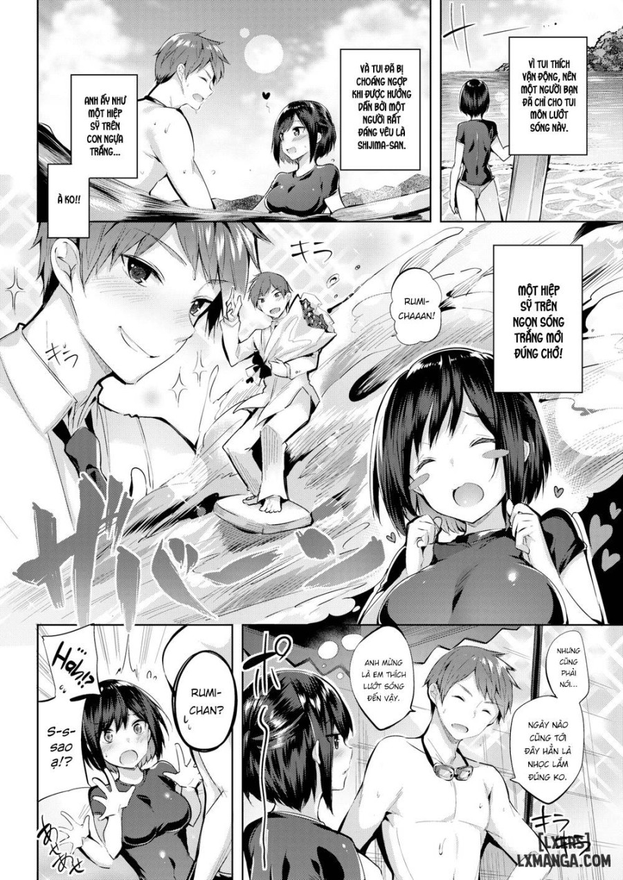 Rumi Surfs Her First Love 