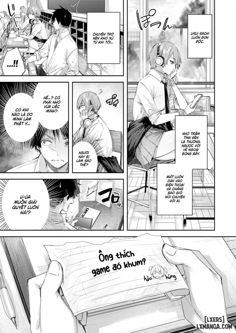 Usui-san is a Strawberry Blonde 