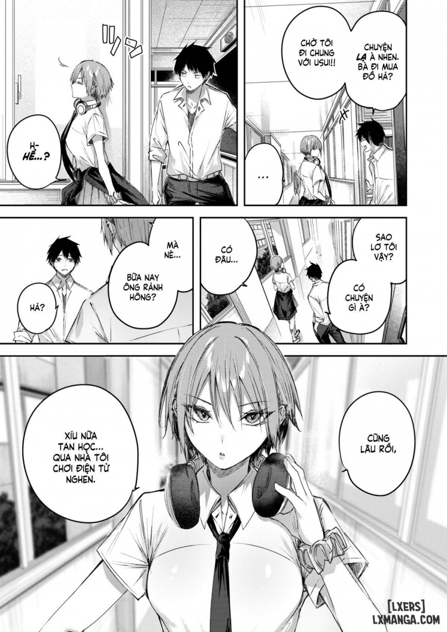 Usui-san is a Strawberry Blonde 
