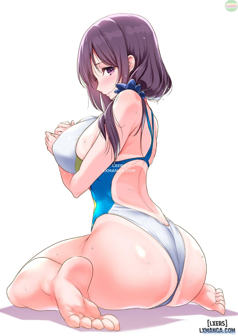 The problem with being a busty swimmer 