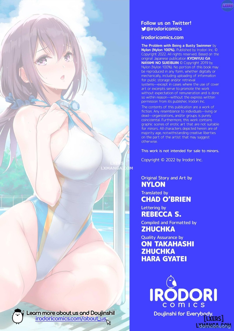 The problem with being a busty swimmer 