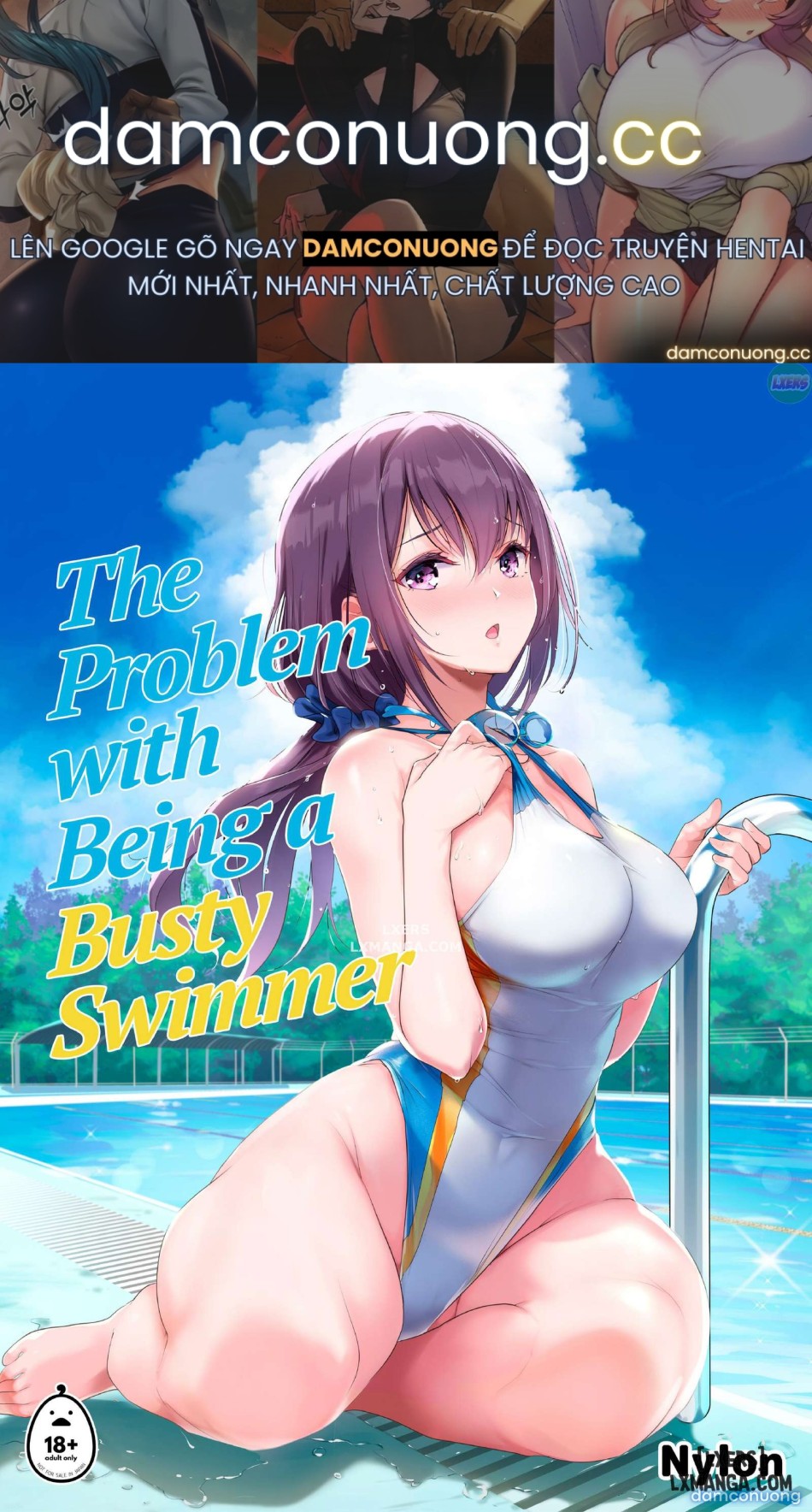 The problem with being a busty swimmer 