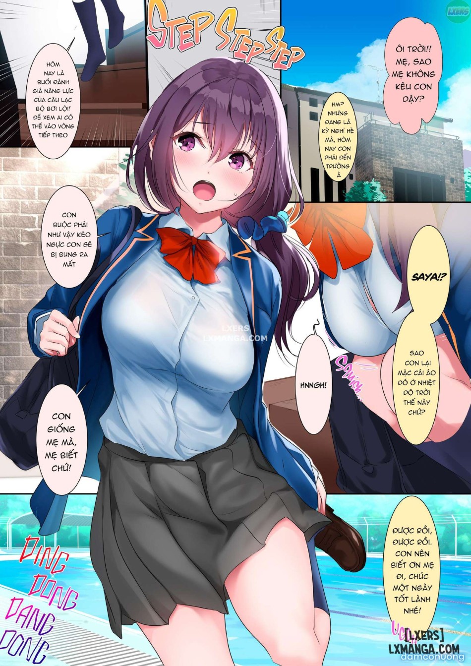 The problem with being a busty swimmer 