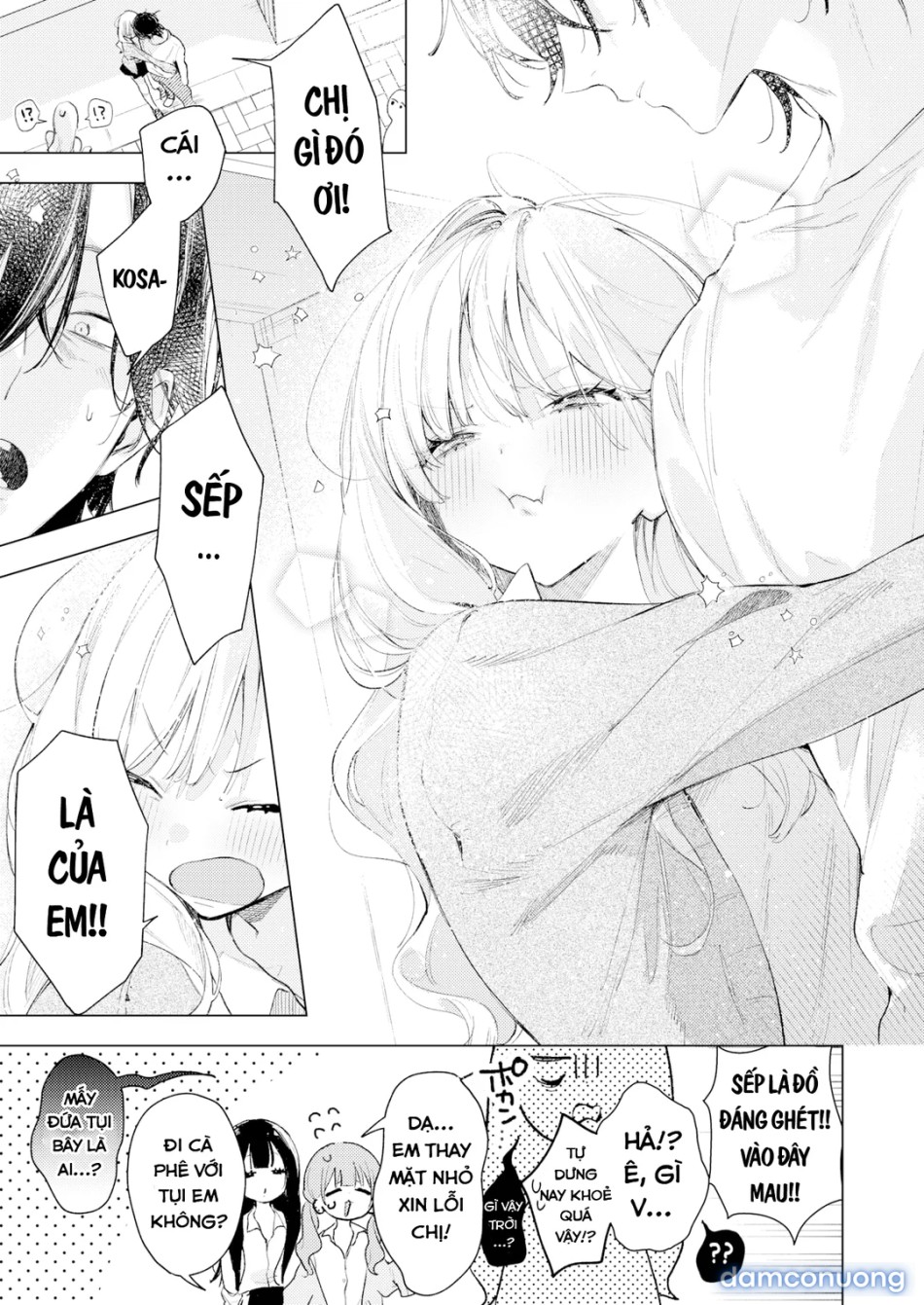 Không có chuyện đánh nhau đâu Kosaki-chan! 