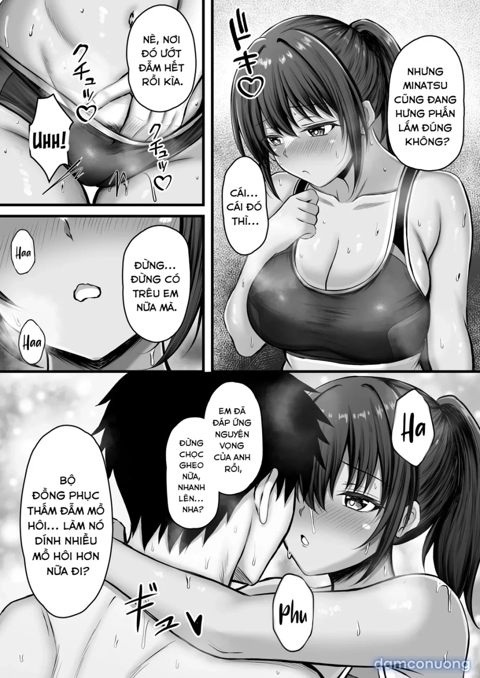 Ướt sũng với nàng người yêu 