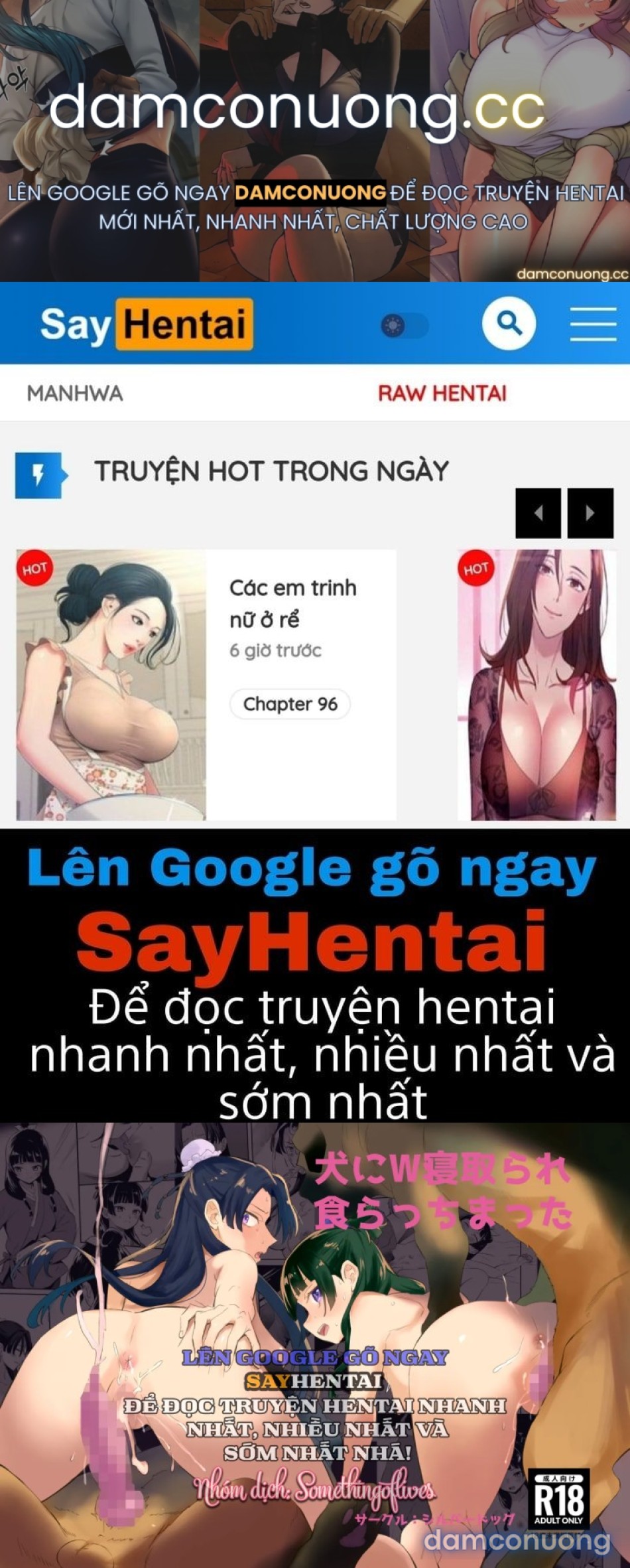 Hai chú chó, hai lần bị cắm sừng 