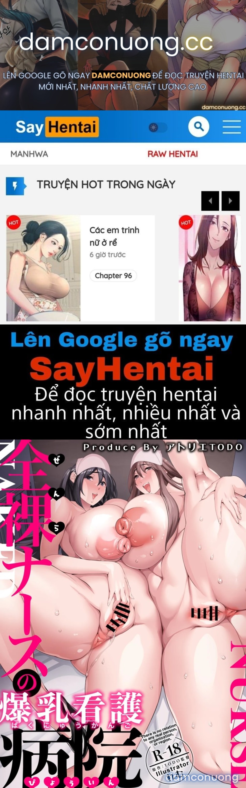 Bệnh Viện Y Tá Khỏa Thân Ngực Khủng 