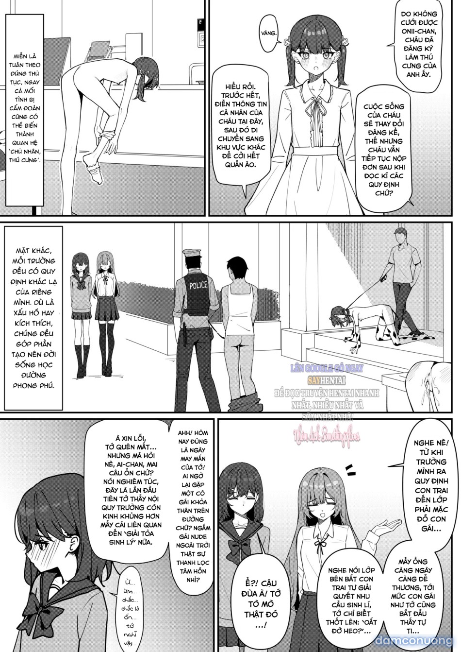 Từ Hôm Nay Đi Học Khỏa Thân ① 
