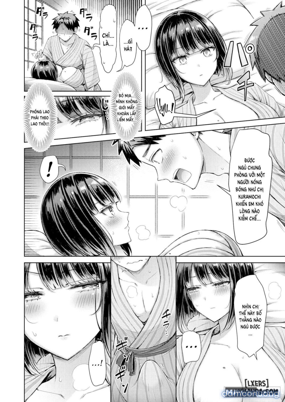 Kuramochi-san, chị không phiền chứ!? 