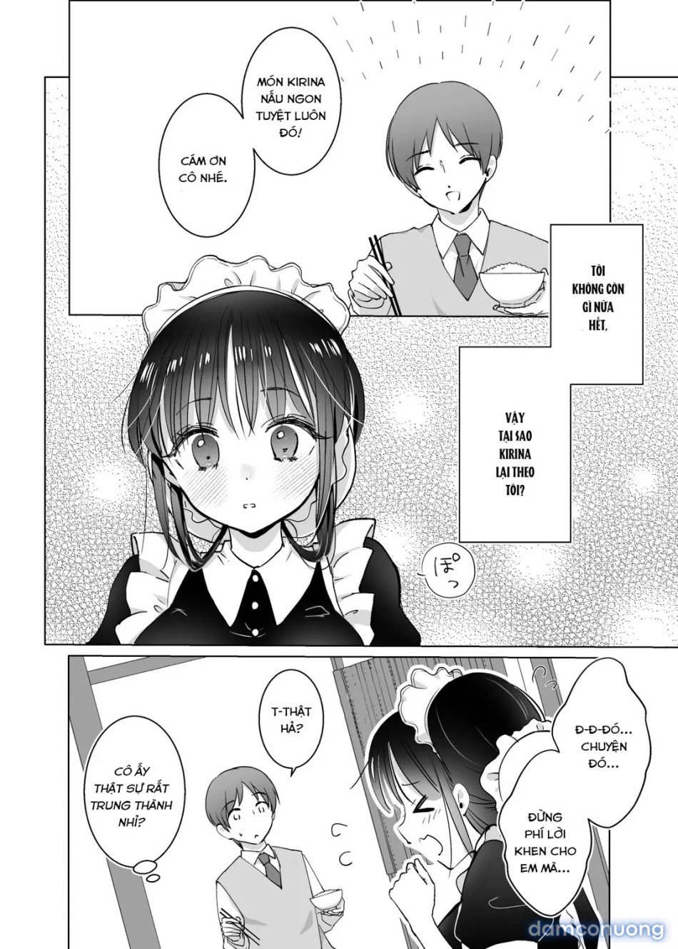 Maid Kirina is Devoted to her Young Master 