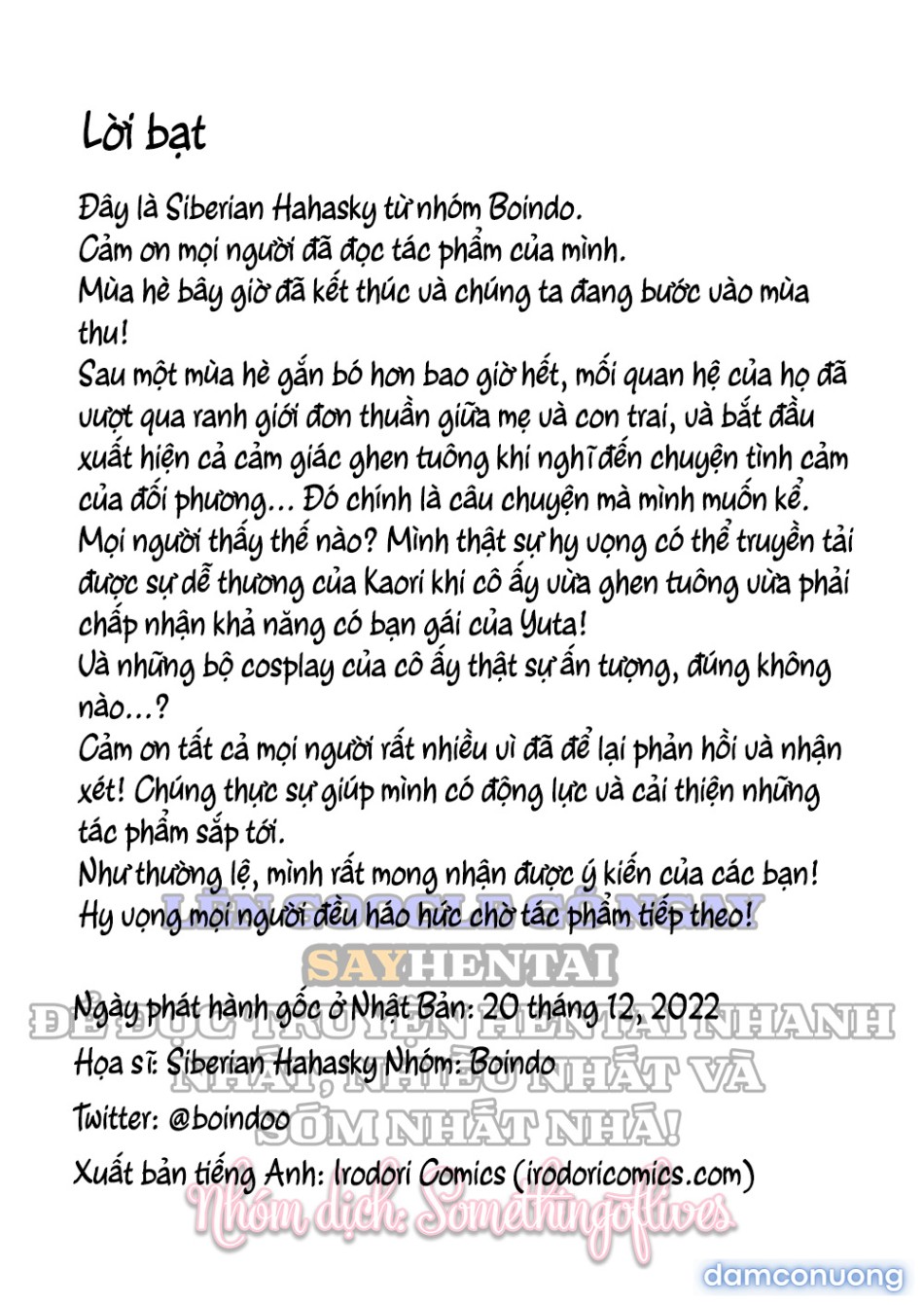 Mẹ là người mà tôi yêu phần 6 